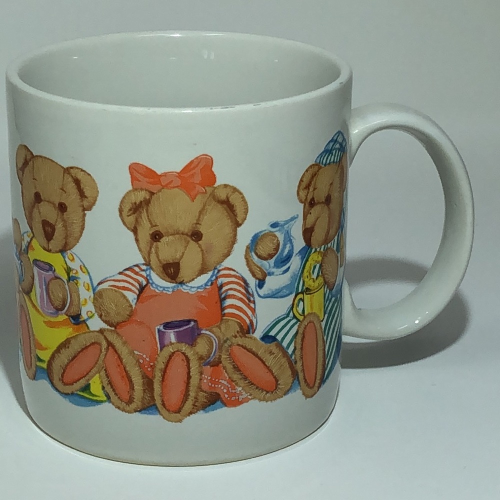 Russ brand Teddy bear mug coffee hot cocoa mug 🧸